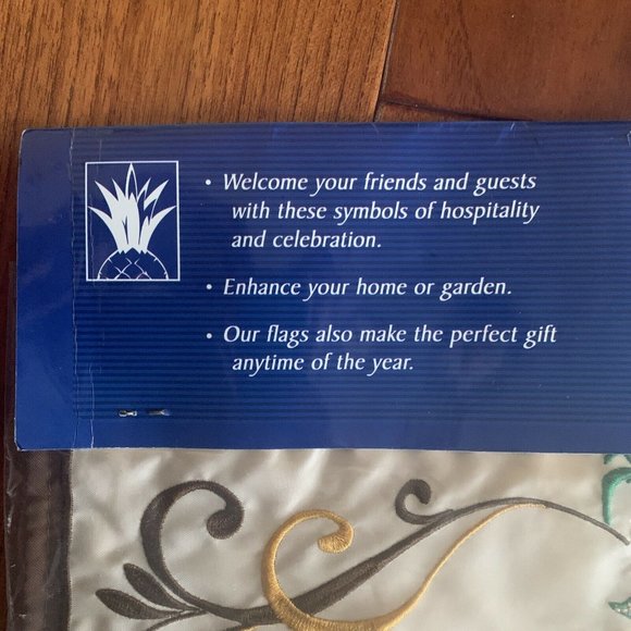 letter Q Garden Flag 13"x18" double applique fade resistant NEW Americana - Picture 6 of 9